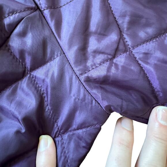 The North Face Lightweight Quilted Jacket Purple - Picture 6 of 11
